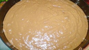 Пирог со сметанно-ванильной пропиткой