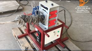 Станок для вытягивания стальной жилы из АС кабеля