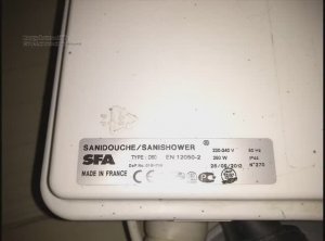 Чистка сантехнического насоса SFA.