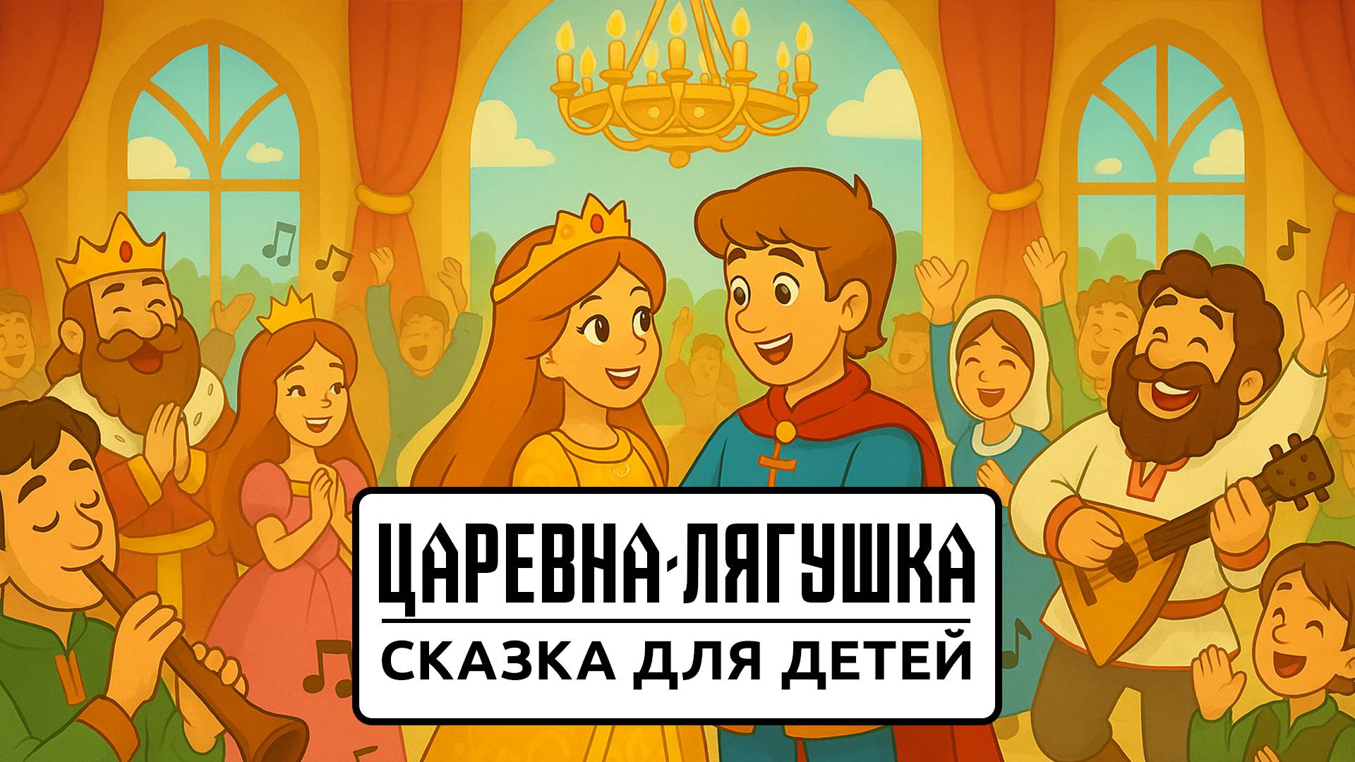 Царевна-Лягушка 🐸 | Русская народная сказка для детей | Волшебная мультсказка на ночь