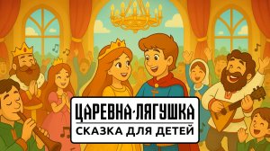 Царевна-Лягушка 🐸 | Русская народная сказка для детей | Волшебная мультсказка на ночь