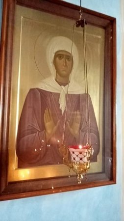 Звенигород. Православный храм Александра Невского. На вас смотрит Блаженная Матронушка.