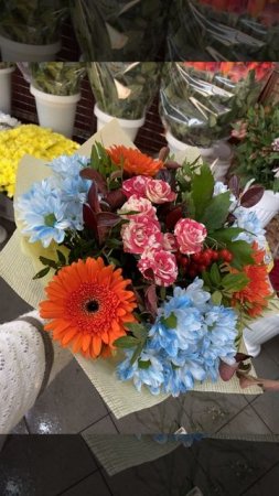 Выбирала букет на ДР