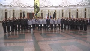 Открытие спортивного сбора кадетов и суворовцев «Наследники победы», посвященного 80-летию Победы