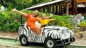 Влад и Ники. Ники и Крис учатся играть вместе! Видео для детей.