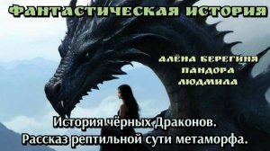 Рассказ рептильной сути метаморфа.Истоия чёрных драконов.Алёна Берегиня, Пандора, Людмила