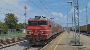 "Брижит" Электровоз 363-002 с контейнерами