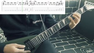Loudness- Like Hell (guitar cover,tab)