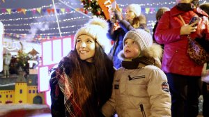 Семейная новогодняя прогулка