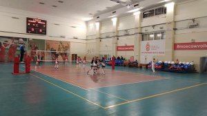 Кировская - Бауманская. Девочки 2011г.р. Первенство Москвы по волейболу. Финал шести. 27.04.2025г.