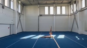 ЖП 3 спортивный, Лыткина Алиса - Лебедева Вероника, МАУДО ДТДиМ, Балансовое упражнение