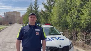 В Самарской области госавтоинспектор оказал помощь мужчине, которому стало плохо в автомобиле