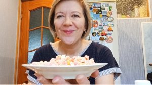 Вкусный завтрак/Приготовила из замороженных/Снежа не любит,но терпит