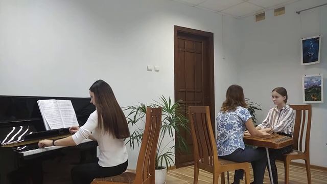 И.Фролов "Шутка-сувенир" дуэт цимбалистов Мищенко Дарья Игнатькова К.В.