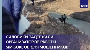 Силовики задержали организаторов работы sim-боксов для мошенников