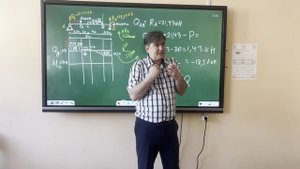 Построение эпюр Q и М в шарнирно-опертой балке