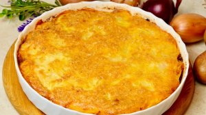 КАРТОФЕЛЬ с ФАРШЕМ в духовке! Картофельная запеканка с фаршем. ВКУСНОТА из фарша и картофеля