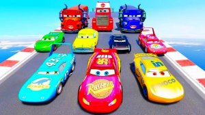 Дисней Тачки Молния Маккуин Полиция Веселый Малыш Колеса Автобуса Мультфильм для Детей