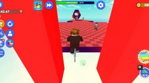 роблокс на велосипеде часть  (1)