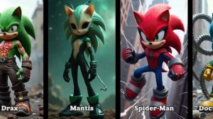 Слияние героев и злодеев Sonic & Marvel