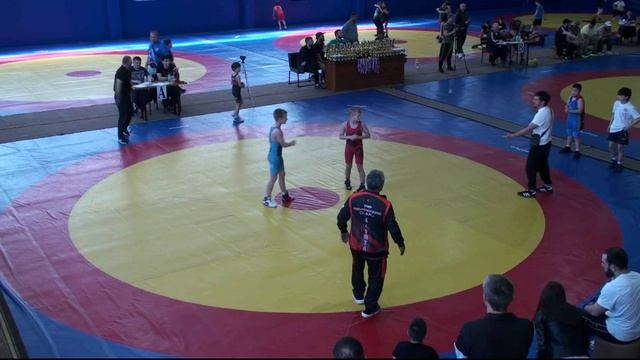 Открытое первенство г.Алушты по греко-римской борьбе среди юношей памяти МС Левона Агабабяна-2, А смотреть онлайн