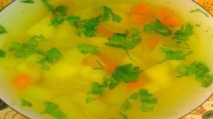 Суп с кабачком Легкий