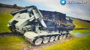 🇷🇺🔥🇺🇦Кадр уничтожения бойцами ВДВ техники врага в ходе отражения наступления на Тёткино