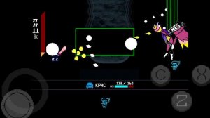 DELTARUNE Спамтон Нео на пути СноуГрейва