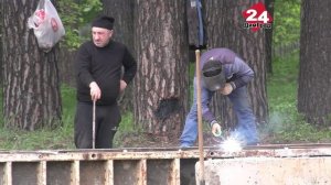 Площадка для установки БРДМ готова