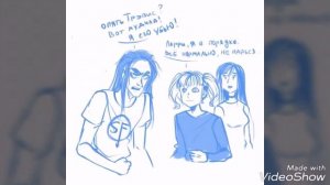 Комикс SallyFace Ларри и Салли