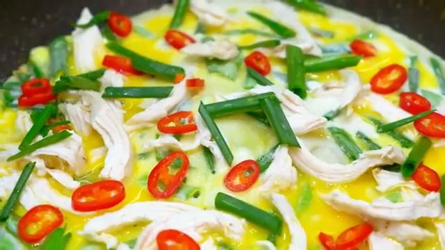 Такое на ЗАВТРАК Вы еще не готовили! Корейские блинчики - очень вкусно, быстро и просто