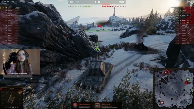 Снежки в танках. Новый режим. смотреть онлайн