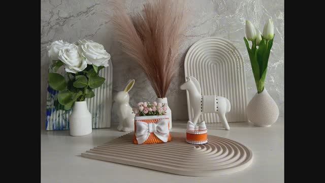 СУМКА - КАШПО из ГИПСА. смотреть онлайн