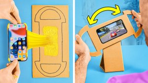 Картонные гаджеты? Простые DIY-проекты из картона 📦