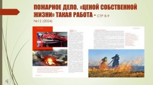 Профессиональная книжна полка Пожарные  4