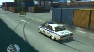 GTA  4 ( Русские авто) приколы...
