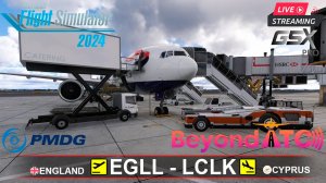 ✈️ХИТРОУ - ЛАРНАКА | MSFS2024 | PMDG BOEING 777-200ER