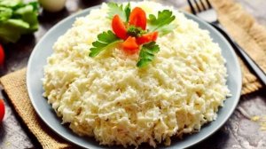 САЛАТ НЕВЕСТА! НУ, ОЧЕНЬ ВКУСНЫЙ!!! Круче Оливье и Шубы