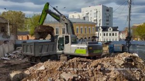 Снос дома №12 "б" по улице Сергиевской // Май 2025