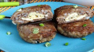 Индюшиные тефтели с омлетной начинкой