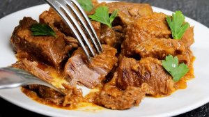 Беру даже самое жесткое мясо и готовлю нежнейший гуляш. БЕЗ ЖАРКИ и ВОЗНИ