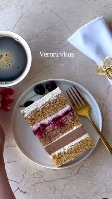 🍰 Торт «Нежность» от Виктории Вороненко