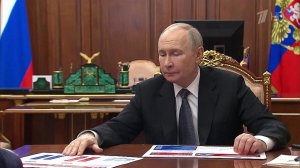 Владимир Путин принял в Кремле мэра столицы Сергея Собянина