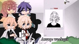 //Реакция Токийских Мстителей ✨// Токийские Мстители реагируют на тик ток//⚫