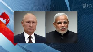 Нарендра Моди поздравил Владимира Путина и весь российский народ с 80-летием Победы