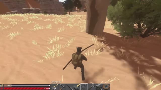 Битвы на луках в Hurtworld. Незваные гости, стычки и выживание. Игра в стиле Rust и DayZ