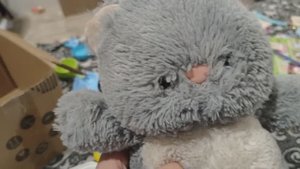 играем в мягкую игрушку