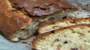 Пирог с клюквой и шоколадом