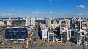Гуляем по Минску. Национальная библиотека Беларуси. Смотровая площадка