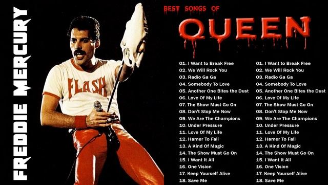Коллекция лучших песен QUEEN - Q.U.E.E.N Greatest Hits Полный альбом 2022 смотреть онлайн